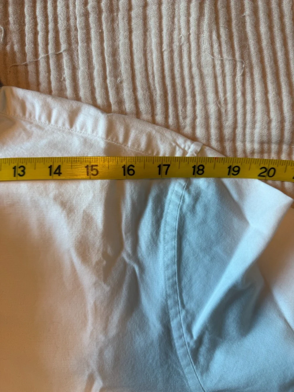 Broken-in organic cotton oxford shirt